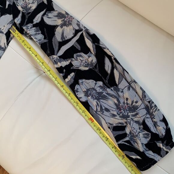 Billabong Floral Flowy Rayon Long Sleeve Tunic Mini Dress Size XS - Picture 5 of 10